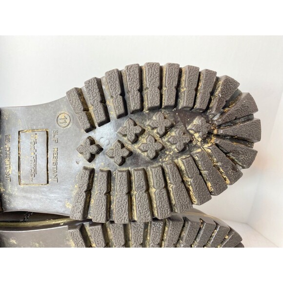 WorkForce Steel Toe, Oil Resistant, Slip Resistant Brown Work Boots Size 11❤️ - Picture 14 of 16